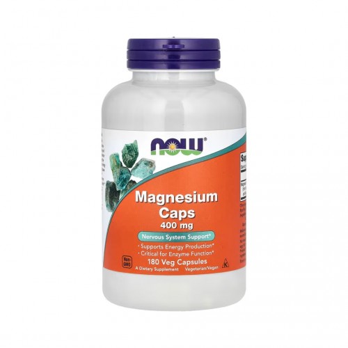 MAGNESIUM 180 CAPS - NOW FOODS