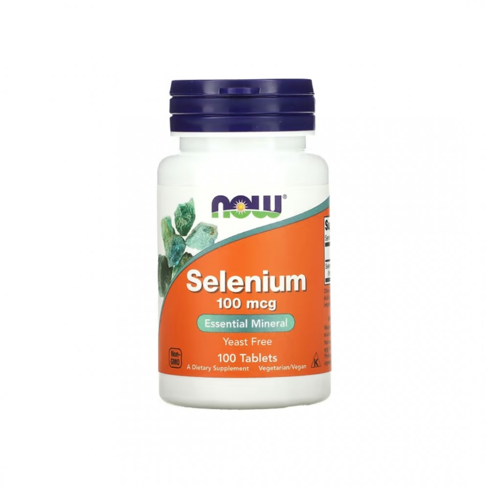 SELENIUM 100 MCG 100 TABS - NOW FOODS