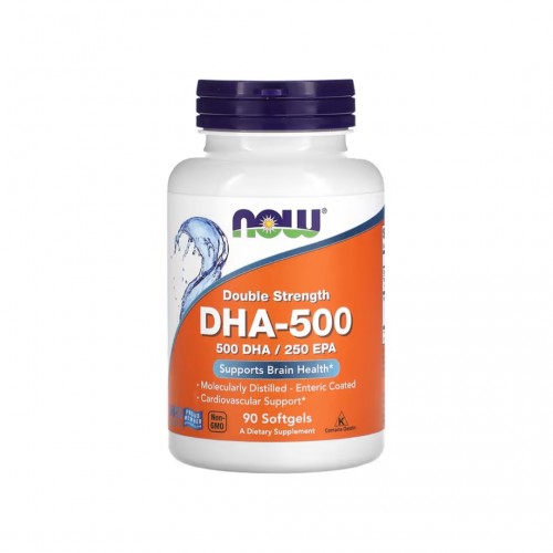 DHA-500 MG 90 CAPS - NOW FOODS