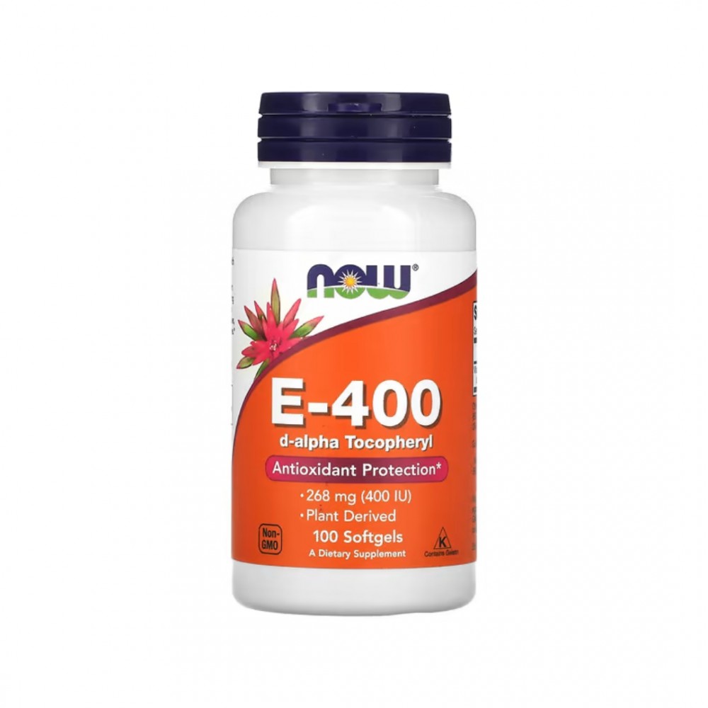 VITAMINA E - 400 100 CAPS - NOW FOODS