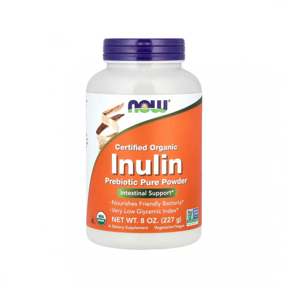 INULIN POWDER 81 scoop - NOW FOODS